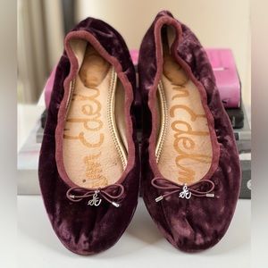 Sam Edelman Velvet Felicia Ballet Flats
